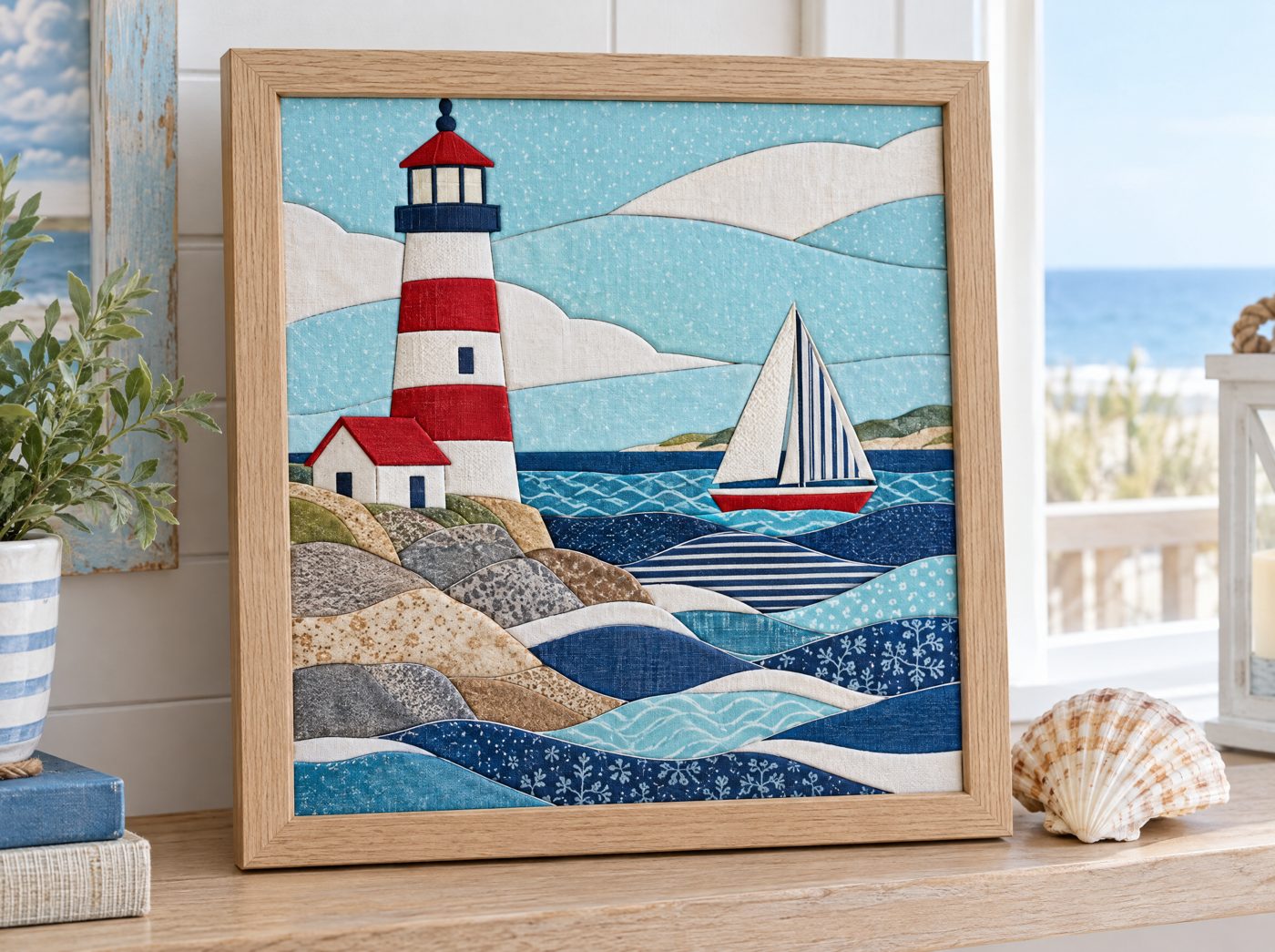 Fabric lighthouse